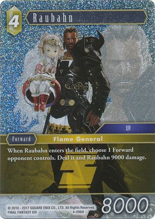 Raubahn 4 096H Hero Foil Raubahn 4 096H Hero Foil