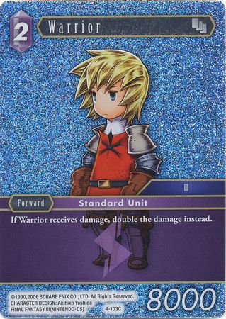 Warrior 4 103C Common Foil Warrior 4 103C Common Foil