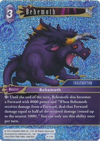 Behemoth 4 111H Hero Foil Behemoth 4 111H Hero Foil