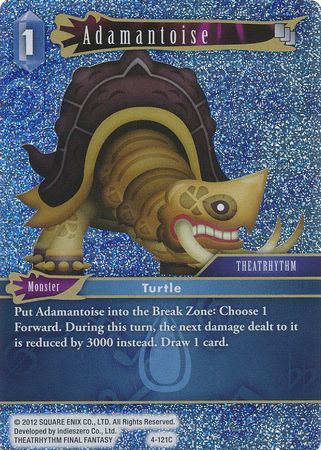Adamantoise 4 121C Common Foil Opus IV Collection Foil Singles Adamantoise 4 121C Common Foil Opus IV Collection Foil Singles