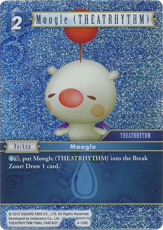 Moogle THEATRHYTHM 4 139C Common Foil Moogle THEATRHYTHM 4 139C Common Foil
