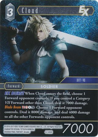 Cloud EX 4 145H Hero Foil Cloud EX 4 145H Hero Foil