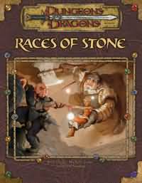Races of Stone hardcover supplement d20 D D 3 5 WOC965670000 Dungeons Dragons 3 0 3 5 Edition Races of Stone hardcover supplement d20 D D 3 5 WOC965670000 Dungeons Dragons 3 0 3 5 Edition