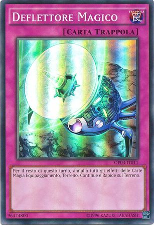Deflettore Magico OP03 IT011 Super Rare Italian Yugioh Cards Deflettore Magico OP03 IT011 Super Rare Italian Yugioh Cards