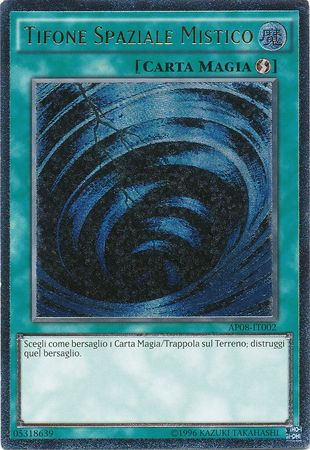 Ultimate Rare Tifone Spaziale Mistico AP08 IT002 Italian Yugioh Cards Ultimate Rare Tifone Spaziale Mistico AP08 IT002 Italian Yugioh Cards