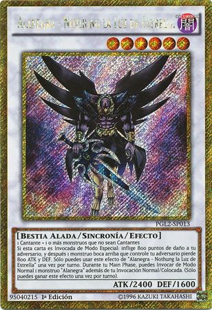 Alanegra Nothung la Luz de Estrella PGL2 SP013 Gold Rare 1st Edition Spanish Yugioh Cards Alanegra Nothung la Luz de Estrella PGL2 SP013 Gold Rare 1st Edition Spanish Yugioh Cards