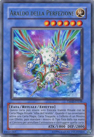 Araldo Della Perfezione TSHD IT039 Ultra Rare Unlimited Italian Yugioh Cards Araldo Della Perfezione TSHD IT039 Ultra Rare Unlimited Italian Yugioh Cards