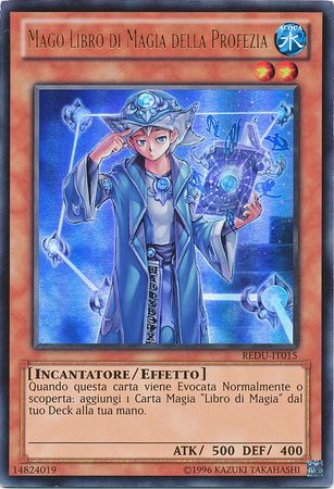 Mago Libro di Magia della Profezia REDU IT015 Ultra Rare Unlimited Italian Yugioh Cards Mago Libro di Magia della Profezia REDU IT015 Ultra Rare Unlimited Italian Yugioh Cards