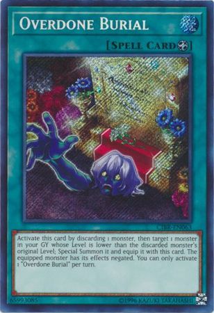 Overdone Burial CIBR EN063 Secret Rare Unlimited Circuit Break Unlimited Edition Singles Overdone Burial CIBR EN063 Secret Rare Unlimited Circuit Break Unlimited Edition Singles