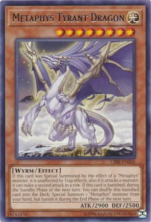 Metaphys Tyrant Dragon CIBR EN026 Rare Unlimited Circuit Break Unlimited Edition Singles Metaphys Tyrant Dragon CIBR EN026 Rare Unlimited Circuit Break Unlimited Edition Singles