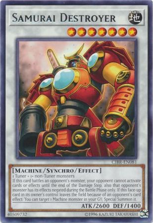 Samurai Destroyer CIBR EN081 Rare Unlimited Circuit Break Unlimited Edition Singles Samurai Destroyer CIBR EN081 Rare Unlimited Circuit Break Unlimited Edition Singles