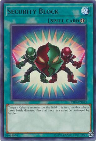 Security Block CIBR EN053 Rare Unlimited Circuit Break Unlimited Edition Singles Security Block CIBR EN053 Rare Unlimited Circuit Break Unlimited Edition Singles