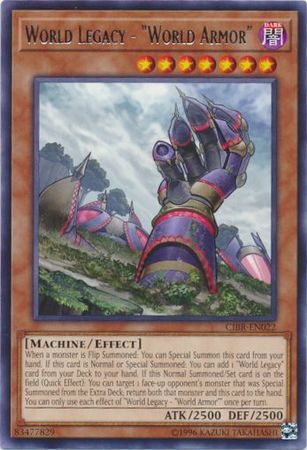World Legacy World Armor CIBR EN022 Rare Unlimited Circuit Break Unlimited Edition Singles World Legacy World Armor CIBR EN022 Rare Unlimited Circuit Break Unlimited Edition Singles