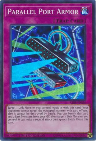 Parallel Port Armor CIBR ENSE4 Super Rare Limited Parallel Port Armor CIBR ENSE4 Super Rare Limited