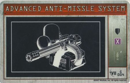 Advanced Anti Missile System G 004 23 Pts Mechwarrior Solaris VII Advanced Anti Missile System G 004 23 Pts Mechwarrior Solaris VII