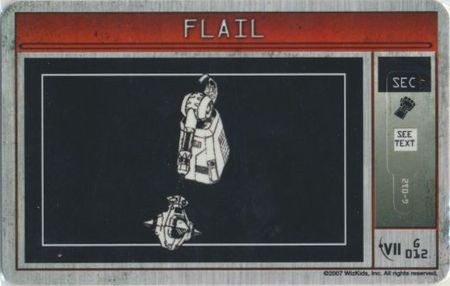 Flail G 012 9 Pts Mechwarrior Solaris VII Flail G 012 9 Pts Mechwarrior Solaris VII