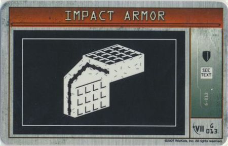 Impact Armor G 013 26 Pts Mechwarrior Solaris VII Impact Armor G 013 26 Pts Mechwarrior Solaris VII