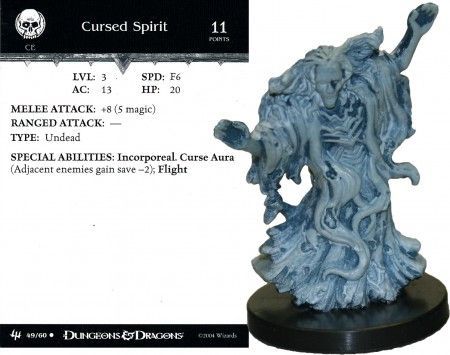 Cursed Spirit 49 Archfiends D D Miniatures Archfiends D D Cursed Spirit 49 Archfiends D D Miniatures Archfiends D D