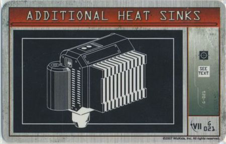 Additional Heat Sinks G 021 56 Pts Mechwarrior Solaris VII Additional Heat Sinks G 021 56 Pts Mechwarrior Solaris VII