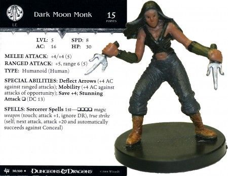 Dark Moon Monk 30 Archfiends D D Miniatures Dark Moon Monk 30 Archfiends D D Miniatures