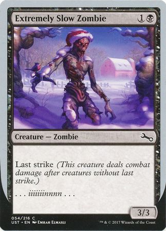 Common - Unstable 4 x Extremely Slow Zombie Spring 054/216 