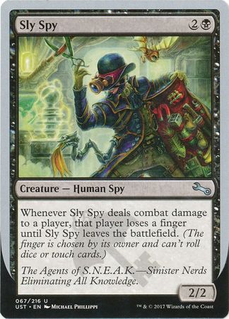 Sly Spy Loses a finger Unstable Singles Sly Spy Loses a finger Unstable Singles
