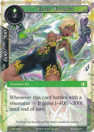 Elven Exorcist ADK 093 Uncommon Elven Exorcist ADK 093 Uncommon