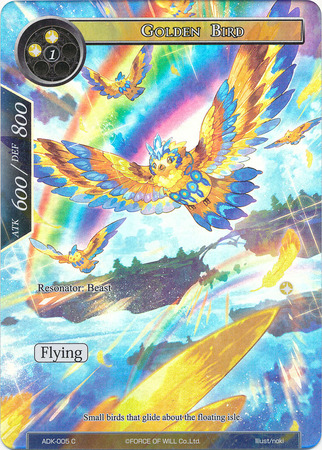Golden Bird ADK 005 Common Full Art Force of Will Advent of the Demon King Singles Golden Bird ADK 005 Common Full Art Force of Will Advent of the Demon King Singles