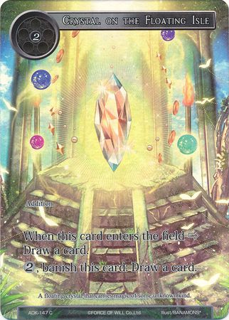 Crystal on the Floating Isle ADK 147 Common Full Art Force of Will Advent of the Demon King Singles Crystal on the Floating Isle ADK 147 Common Full Art Force of Will Advent of the Demon King Singles