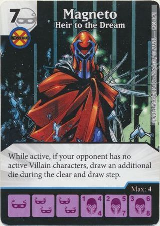 Magneto Heir to the Dream 1 Promo Marvel Dice Masters The Uncanny X Men Singles Magneto Heir to the Dream 1 Promo Marvel Dice Masters The Uncanny X Men Singles