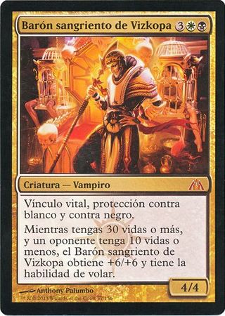 Baron sangriento de Vizkopa Blood Baron of Vizkopa Dragon s Maze Spanish Baron sangriento de Vizkopa Blood Baron of Vizkopa Dragon s Maze Spanish