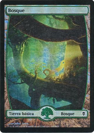 Bosque 246 249 Forest Zendikar Foil Spanish Bosque 246 249 Forest Zendikar Foil Spanish