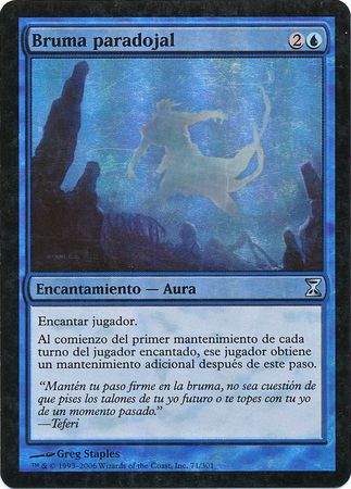 Bruma paradojal Paradox Haze Time Spiral Foil Spanish Time Spiral Spanish Singles Bruma paradojal Paradox Haze Time Spiral Foil Spanish Time Spiral Spanish Singles