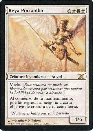 Reya Portaalba Reya Dawnbringer MTG 10th Edition Spanish Reya Portaalba Reya Dawnbringer MTG 10th Edition Spanish