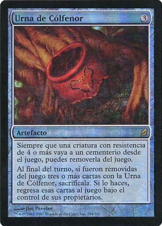 Urna de Colfenor Colfenor s Urn Lorwyn Foil Spanish Urna de Colfenor Colfenor s Urn Lorwyn Foil Spanish