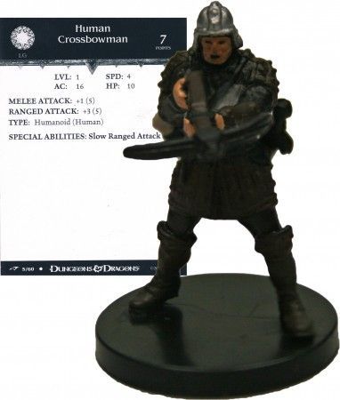 Human Crossbowman 05 Dragoneye D D Miniatures Human Crossbowman 05 Dragoneye D D Miniatures
