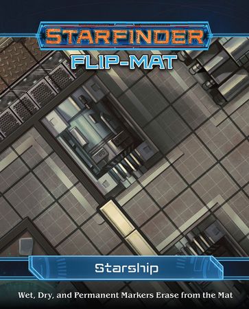 Starfinder Flip Mat Starship Paizo PZO7304 Starfinder Flip Mat Starship Paizo PZO7304