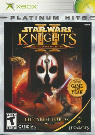 Star Wars Knights of the Old Republic II The Sith Lords Platinum Hits Xbox Xbox Star Wars Knights of the Old Republic II The Sith Lords Platinum Hits Xbox Xbox