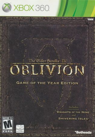 The Elder Scrolls IV Oblivion Game of the Year Edition Xbox 360 Xbox 360 The Elder Scrolls IV Oblivion Game of the Year Edition Xbox 360 Xbox 360