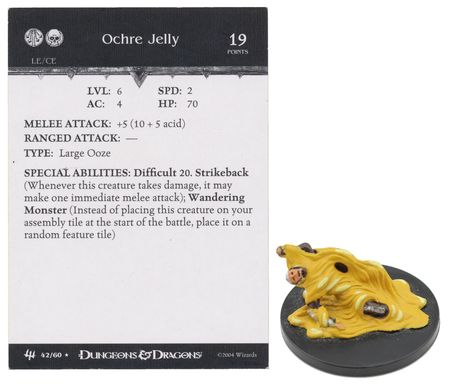 Ochre Jelly 42 Archfiends D D Miniatures Archfiends D D Ochre Jelly 42 Archfiends D D Miniatures Archfiends D D