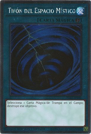 Tifon del Espacio Mistico NKRT SP040 Platinum Rare Limited Edition Spanish Yugioh Cards Tifon del Espacio Mistico NKRT SP040 Platinum Rare Limited Edition Spanish Yugioh Cards