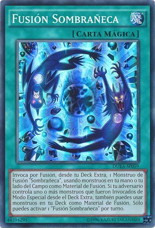 Fusion Sombraneca DUEA SP059 Super Rare Unlimited Spanish Yugioh Cards Fusion Sombraneca DUEA SP059 Super Rare Unlimited Spanish Yugioh Cards