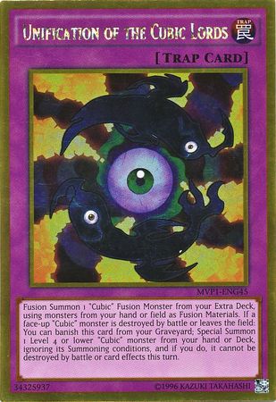 Unification of the Cubic Lords MVP1 ENG45 Gold Rare Unlimited Unification of the Cubic Lords MVP1 ENG45 Gold Rare Unlimited