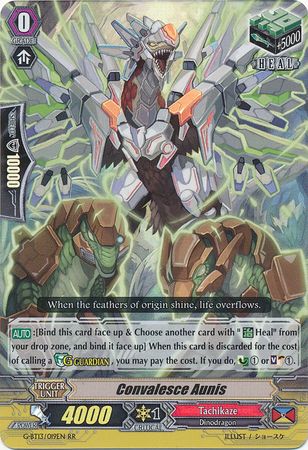 Convalesce Aunis G BT13 019EN Double Rare RR Convalesce Aunis G BT13 019EN Double Rare RR