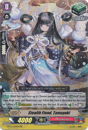 Stealth Fiend Tamayuki G BT13 020EN Double Rare RR Stealth Fiend Tamayuki G BT13 020EN Double Rare RR