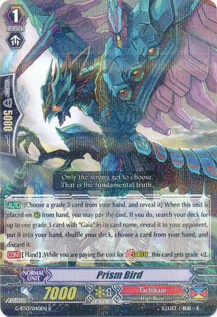 Prism Bird G BT13 040EN Rare R G Booster Set 13 Ultimate Stride Singles Prism Bird G BT13 040EN Rare R G Booster Set 13 Ultimate Stride Singles