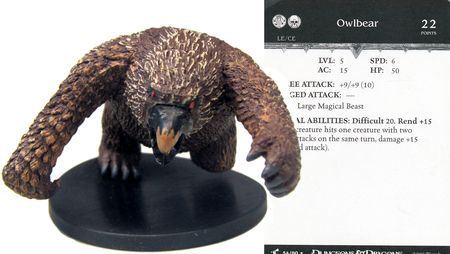 d&d owlbear figure