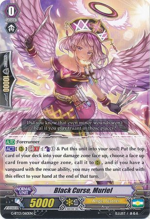 Black Curse Muriel G BT13 060EN Common C Black Curse Muriel G BT13 060EN Common C