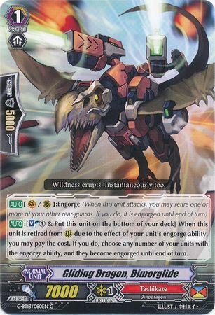 Gliding Dragon Dimorglide G BT13 080EN Common C G Booster Set 13 Ultimate Stride Singles Gliding Dragon Dimorglide G BT13 080EN Common C G Booster Set 13 Ultimate Stride Singles