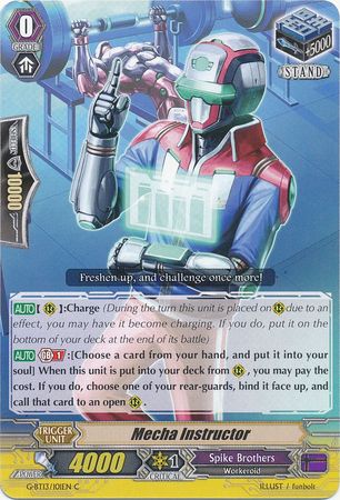 Mecha Instructor G BT13 101EN Common C Mecha Instructor G BT13 101EN Common C